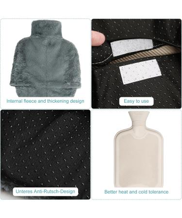 Rotres 2L Electric-Free Foot Warmers - Ultra Thick Heat Bottle for Adults | Winter Heating Mat (36x30cm) - Ideal for Men & Women - Buy Online on GoSupps.com