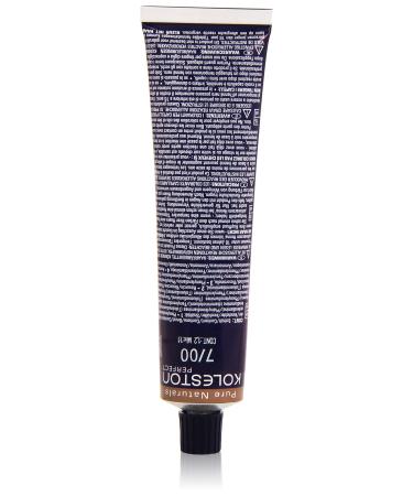 Wella Professionals Koleston Perfect Permanent cremal hair color 7/00 medium blonde nature 1 Pack (1 x 60 ml) 7/00 medium blonde-nature
