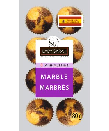 Lady Sarah Lady Sarah Marble Flavored Muffins 180g Per Box 14 Count 2.52 Kilograms 2.52 Kilogram