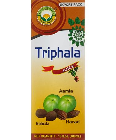 Basic Ayurveda Triphala Juice 16oz 32 Fl Oz (Pack of 1)