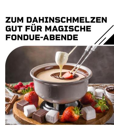 Dabies 900g Chocolate-Mixed Mix | Premium Belgian Chocolate for Fountains Fondue & Coatings | White Milk & Dark Chocolate Gift Set - Perfect for Melting! - Buy Online on GoSupps.com