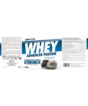  per4m Per4m Whey Protein Cookies & Cream 900g - Buy Online on GoSupps.com