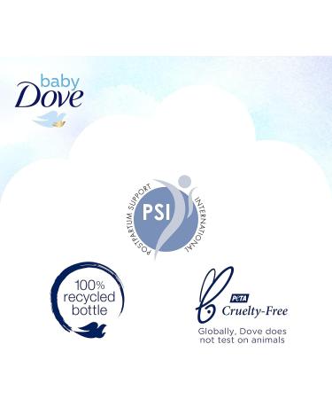 Baby Dove Sensitive Skin Care Body Lotion - 20 fl oz - 24-Hour Moisturizer - Gentle Formula for Delicate Baby Skin - Buy Online on GoSupps.com