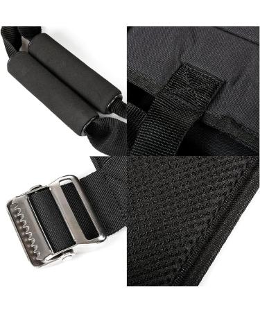 Patient Lift Stair Slide Board Wheelchair Lift Sling with Shoulder Double Handle Design/Made of Soft Comfortable and Breathable for Home Hospitals Nursing Homes - Buy Online on GoSupps.com