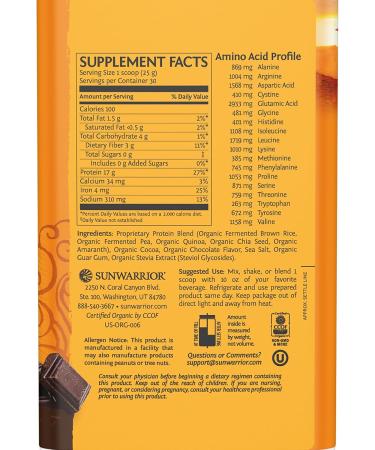 Chocolate & Vanilla Classic Plus Organic Protein Powder Set | Bundle & Save | Vegan Protein Powder Superfood Blend | Non-GMO Soy Dairy & Gluten Free (30 Servings Vanilla 30 Servings Chocolate) - Buy Online on GoSupps.com