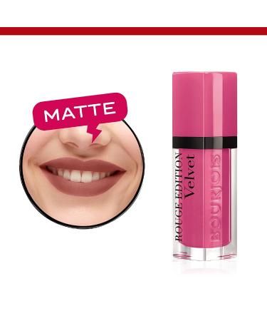 Bourjois Rouge Edition Velvet Lipstick 35 Babe Idole - Long-Lasting Matte Finish - Buy Online on GoSupps.com
