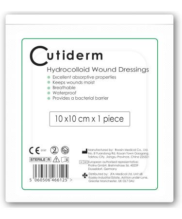 Buy JFA Medical Hydrocolloid Wound Dressings - Sterile 10x10 cm (10 Pieces) | International Shipping Available - Buy Online on GoSupps.com