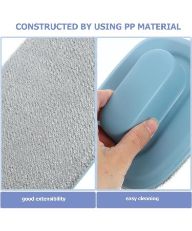 Alipis Handheld Screen Window Brush 2 in 1 Minimalist Japanese Style Ash and Dirt Brush Cleaner Portable Dry and Wet Cleaning Brush Window Cleaning Tools Grey - Buy Online on GoSupps.com