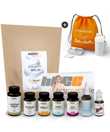 21 days of metabolic cure complete package 12 partial |HCG drops hormony complex B12 |HCG metabolic cure/HCG diet |Detoxification cure and intestinal treatment |HCGC (chocolate)