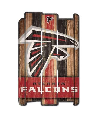 NFL wooden sign ATLANTA FALCONS wooden sign Wood Shield Fence