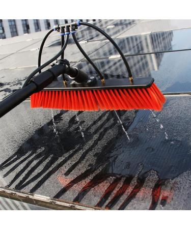 Window Cleaning Pole Water Fed Telescopic Brush Extendable Cleaner Conservatory Roof Suitable For Photovoltaic Panel Cleaning Windows Trucks 55cm Brush Head 12M/39FT - Buy Online on GoSupps.com
