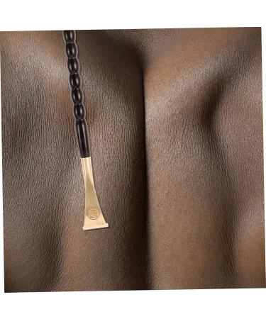 Magiclulu Wooden Back Scraper | Copper & Bamboo Massage Tool for Legs & Body | Perfect Scratch Relief for Men & Women - Buy Online on GoSupps.com