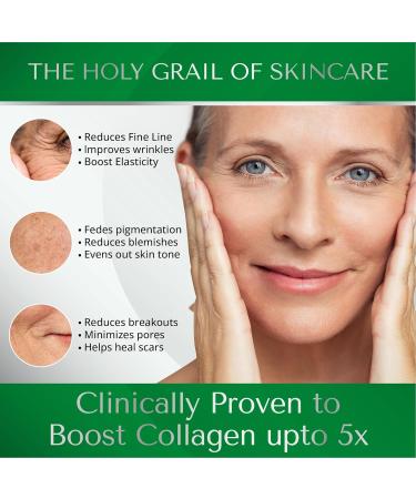 DERMAWORKS Retinol Serum with Vitamin E & Hyaluronic Acid - Anti-Aging Collagen Serum for Acne Treatment & Hydration - Buy Online on GoSupps.com