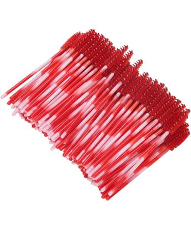 Makeup Eyelash Brush Portable Mascara Eyelash Brush Practical for Ladies Daily Makeup Women Beauty Salon(Big red) - Buy Online on GoSupps.com