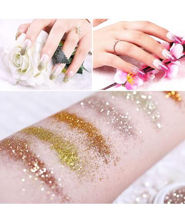 Buy Aokyom 36 Colors Glitter Powder Set - Ideal for Nail Art Crafts & Decorations | International Shipping Available - Buy Online on GoSupps.com