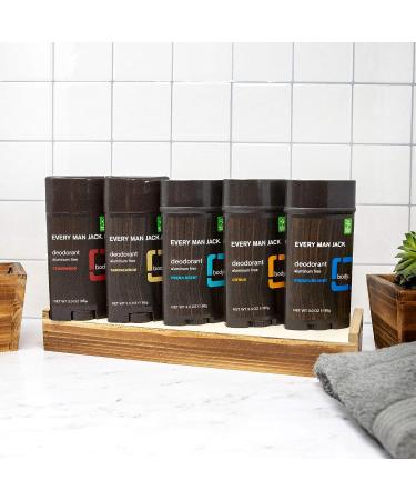 Every Man Jack Cedarwood Deodorant 3.0 oz - Natural Protection - Buy Online on GoSupps.com