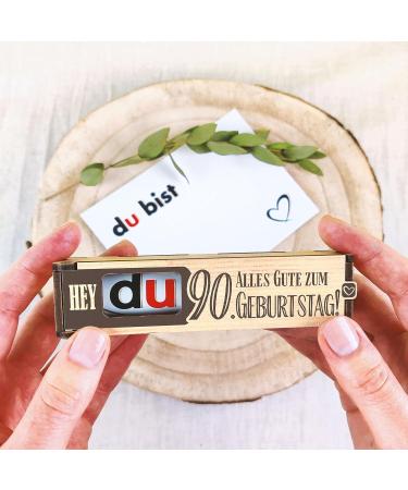 90th Birthday Chocolate Bar Gift Box - Duplo Included | Perfect Gift Ideas for Men & Women | 90th Birthday Decorations - Buy Online on GoSupps.com