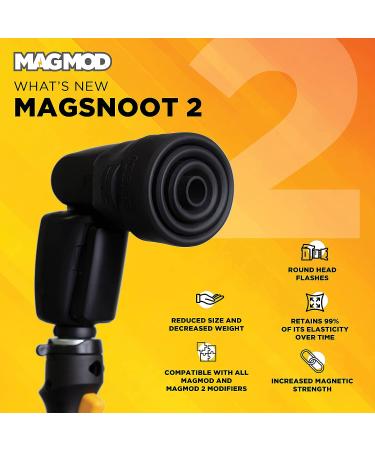 MagSnoot 2 Light Modifier by MagMod - Photography Flash Modifier | Magnetic Snoot Attachment with New Features | Lightweight Control - Buy Online on GoSupps.com