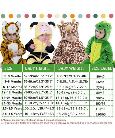 Doladola Unisex Baby Toddler Romper Jumpsuit | Hooded Cartoon Sleepsuit | 24-30 Months | New Green Dinosaur Design - Buy Online on GoSupps.com