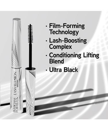 Physicians Formula Eye Booster Lash Illusion Mascara Ultra Black - Intense Volume & Length - Buy Online on GoSupps.com