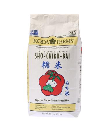 Koda Farms Sho-Chiku-Bai Sweet Rice, 10 Pound