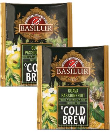  sarcia.eu BASILUR Cold Brew - Decaffeinated fruity tea with passion fruit and citrus aromas cold tea bags 20 x 2 g (1) - Buy Online on GoSupps.com