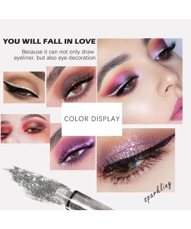 NewBang 10 Colors Glitter Liquid Eyeliner Set - Waterproof, Longlasting, High Pigmented Eyeliner Kit - Buy Online on GoSupps.com