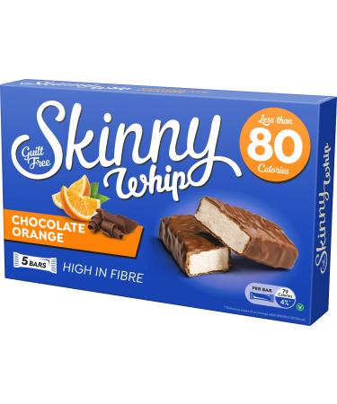 Skinny Whip Orange & Chocolate Snack Bars 10x5x20g