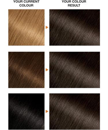 Garnier Belle Color 4 Natural Dark Brown Permanent Hair Dye - Buy Online on GoSupps.com