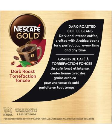 Nescafe Gold Dark Roast Roast & Ground Coffee Capsules 30x9g - Buy Online on GoSupps.com