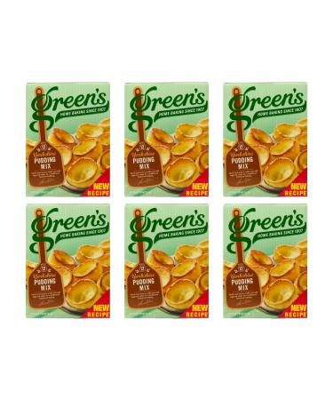 Yorkshire Pudding Mix Bundle with Green's Yorkshire Pudding Mix 125g x6 (Pack of 6 Bundle)