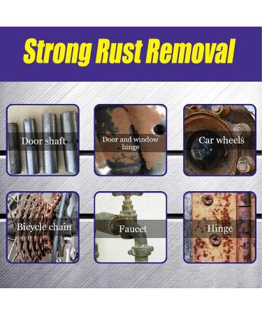 2 Pcs Anti-rust Spray for Metal | Multifunctional Metal Rust Cleaner Rust Dissolver with Long Lasting Protection Prevent Corrosion and Reoxidation Generic 2 Pcs Unique Attribute - Buy Online on GoSupps.com