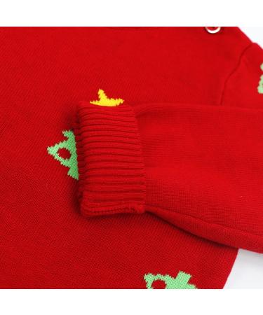 Kids Christmas Sweater Hoodie - Cute Long Sleeve Knit Cardigan for Boys & Girls (4-5 Years) - Buy Online on GoSupps.com