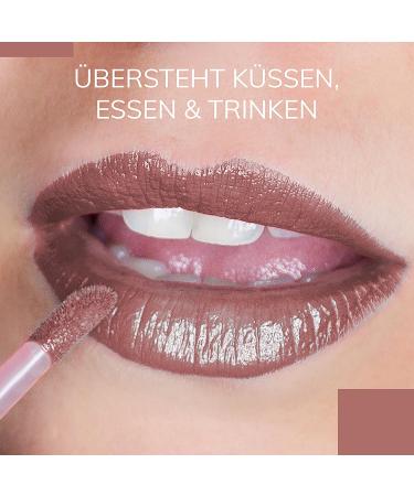Manhattan Lips2Last Colour & Gloss - Nude Blush 59L | Long-lasting Lip Colour & Gloss | 8ml | International Shipping Available - Buy Online on GoSupps.com
