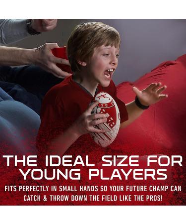 Franklin Sports NCAA Alabama Crimson Tide Youth Mini Football - 8.5 with SPACELACE Easy Grip Texture - Buy Online on GoSupps.com