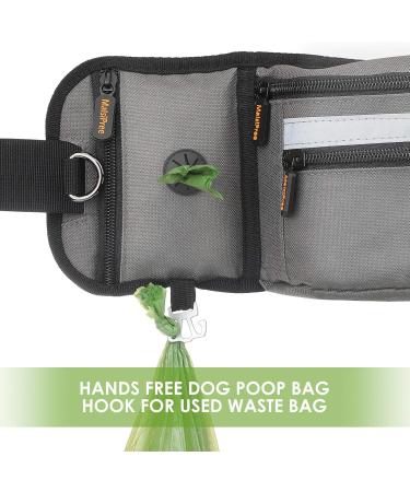 Malsipree Gassi Treats & Fanny Pack - Hands-Free Training Water Bottle Holder & Waste Bag Dispenser for Puppies & Hiking - Buy Online on GoSupps.com