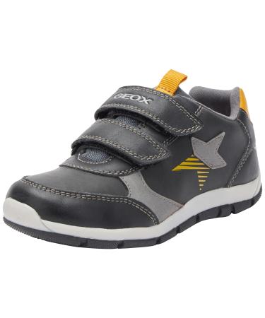 Geox Boy's B Heira Sneakers 3.5 UK Child Black Curry - Buy Online on GoSupps.com