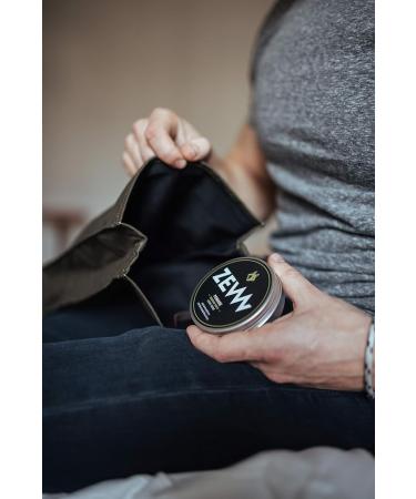 Charcoal Natural Hair Pomade with Activated Carbon - Premium Hold & Shine for All Hair Types | International Shipping Available - Buy Online on GoSupps.com
