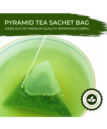 Japanese Green Tea Co Gokuzyo Aracha Japanese Green Tea Highest-Grade Japanese Crude Tea Deep Steamed Sencha Tea Intense Aroma and Taste 50 Tea Pyramid Bags - Buy Online on GoSupps.com