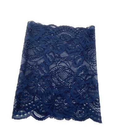 Picc Line Lace Sleeve Cover for Chemo Diabetes Freestyle Libre (NAVY 7.25' LONG) NAVY 7.25" LONG approx