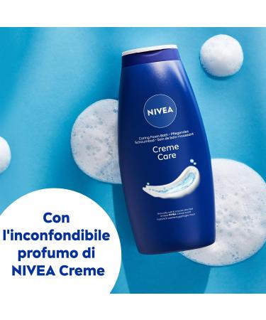  NIVEA NIVEA Creme Care Shower Gel 750ml Cleansing and Nourishing Cream Soap Shower Cream enriched with vitamins C and E and nourishing oils with the classic NIVEA Creme fragrance - Buy Online on GoSupps.com