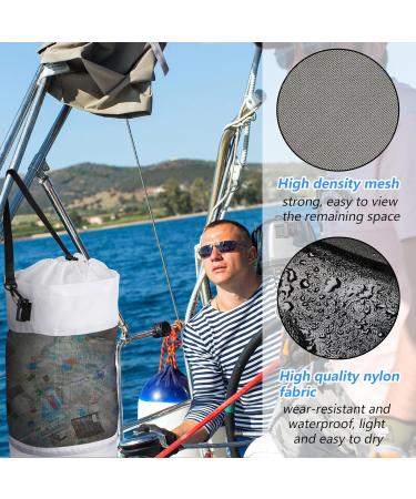 5 Pack Portable Boat Trash Bags - Reusable Mesh Can, Storage Container - Pontoon, Marine, Kayak, RV, Camping Accessories - Gifts for Men and Women - 5 Colors - Buy Online on GoSupps.com