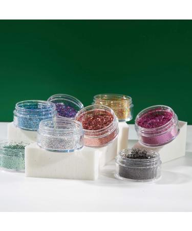 Moon Glitter Holographic Rose Gold Cosmetic Glitter Shaker - 0.17oz for Face, Body, Nails, Hair, and Lips - Buy Online on GoSupps.com