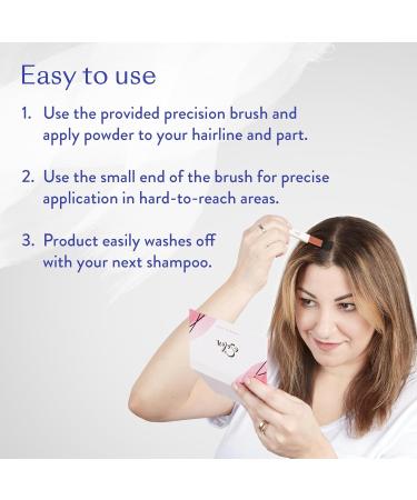 eSalon Conceal & Cover Root Touch Up + Brow Powder 5.2g - Strawberry Root Coverage Palette - Buy Online on GoSupps.com