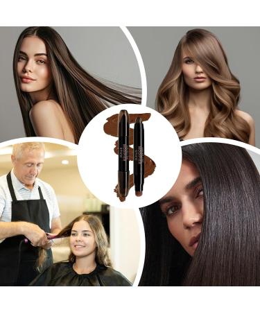 Wisylizv Root Concealer Stick Instant Touchup Pen for Gray Hair 3g Hairline Root Cover Stick Natural Waterproof Men Women Fast Gray Coverage 03 - Buy Online on GoSupps.com