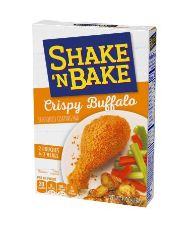 Shake N Bake Crispy Buffalo Coating Mix - 8 Boxes (2 Packets Each) for Perfectly Seasoned Dishes - Buy Online on GoSupps.com