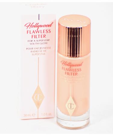 Charlotte Tilbury Hollywood Flawless Filter Face Foundation Primer & Highlight - 1 oz Full Size (Shade 3)