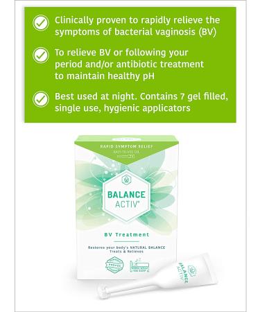 Bacterial Vaginosis Treatment - Balance Activ Gel - 7 Tube Box - Buy Online on GoSupps.com