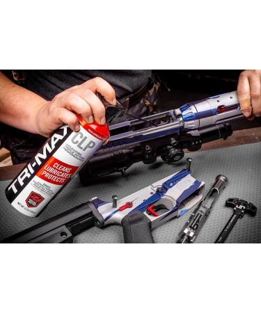 Real Avid CLP Gun Cleaner and Lubricant 12oz Can - All-in-One 3 in 1 Oil, Cleaner, and Lubricant for Shooters | Rust Protectant and One-Step Gun Care Solution - Buy Online on GoSupps.com