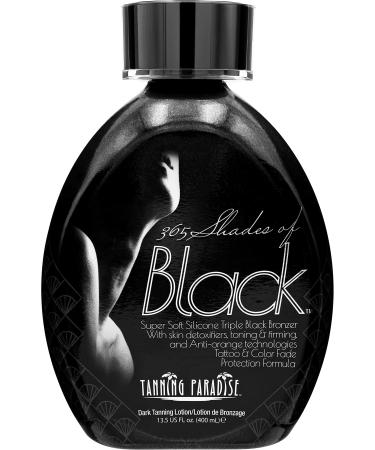 Tanning Paradise 365 Shades of Black, Triple Black Bronzing | Skin Detoxifiers, Toning & Firming Tanning Lotion 13.5oz